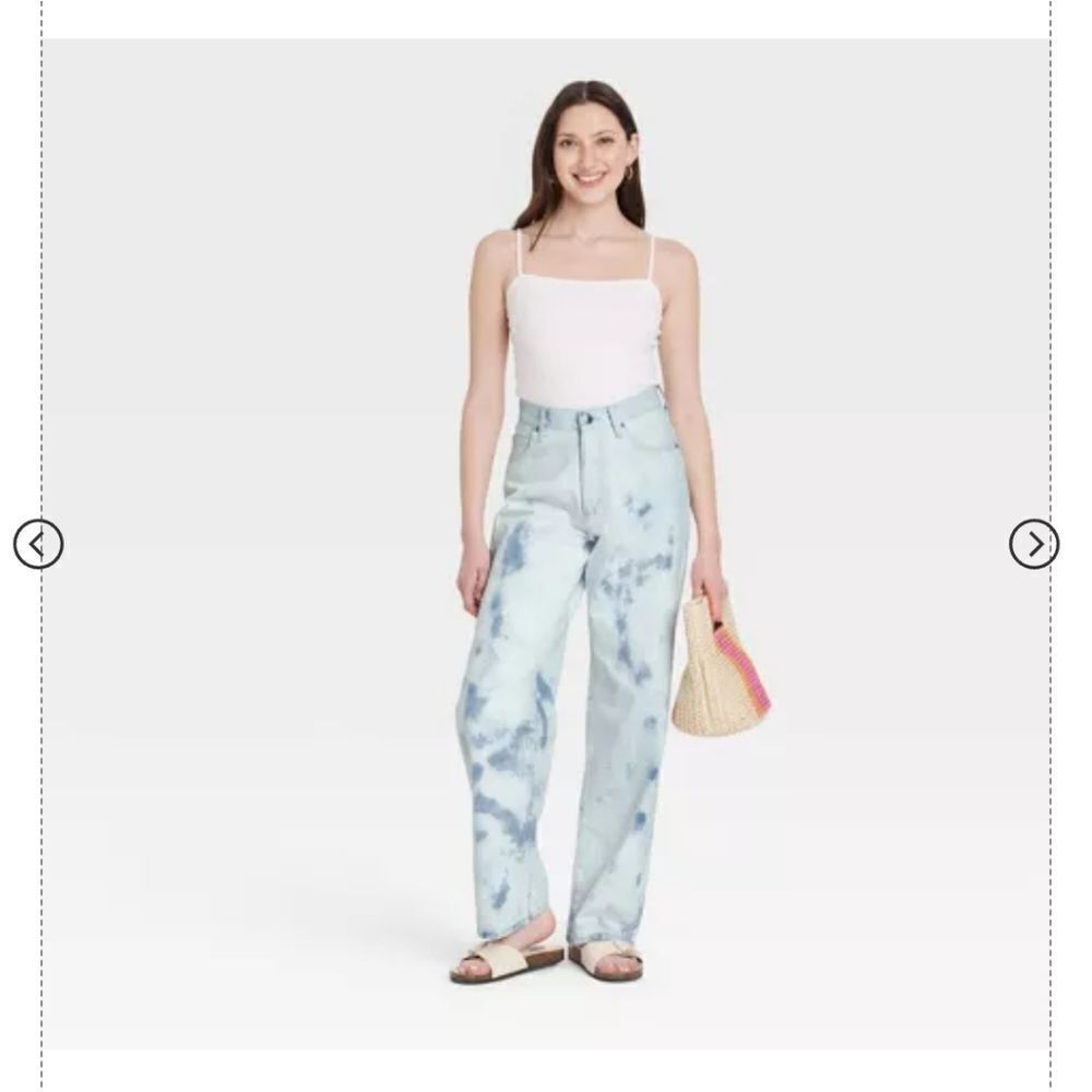 🆕👖🔥Mid-Rise 90's Baggy Cloud Jeans